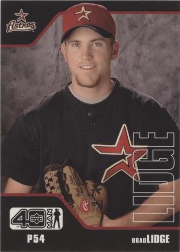 2002 Upper Deck 40 Man - Brad Lidge #479