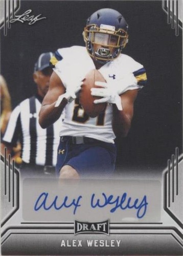 2019 Leaf Draft Alex Wesley #BA-AW3