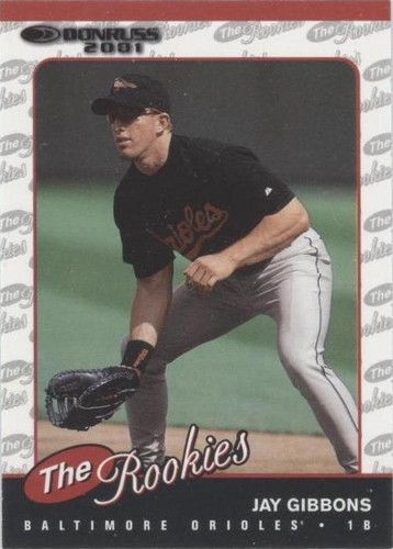 2001 Donruss The Rookies - Jay Gibbons #R49