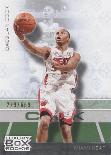 2007-08 Topps Luxury Box - Daequan Cook #99