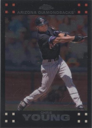 2007 Topps Chrome - Chris Young #122