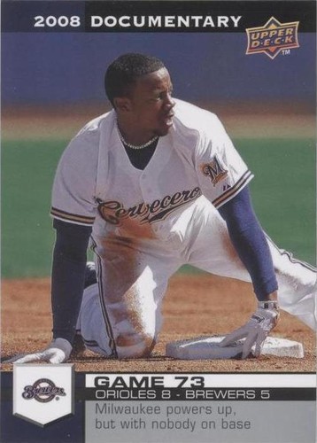 2008 Upper Deck Documentary - Rickie Weeks #2253