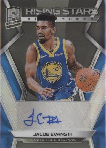 2018-19 Panini Spectra - Jacob Evans III #RS-JEV