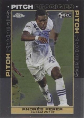 2021 Topps Chrome MLS Andres Perea #179