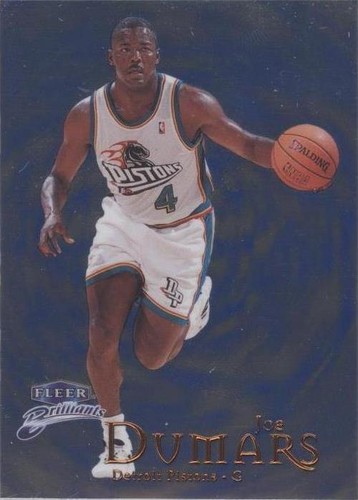 1998-99 Fleer Brilliants - Joe Dumars #26B