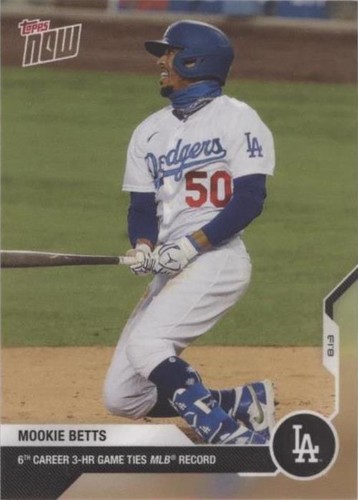 2020 Topps Now - Mookie Betts #102