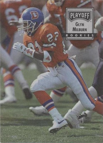 1993 Playoff Contenders Glyn Milburn #135