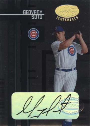 2005 Leaf Certified Materials - Geovany Soto #214
