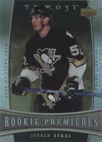 2006-07 Upper Deck Trilogy - Jordan Staal #147