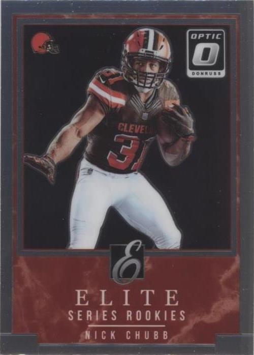2018 Donruss Optic Nick Chubb #RES-NC