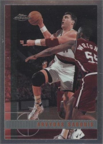 1997-98 Topps Chrome - Arvydas Sabonis #41