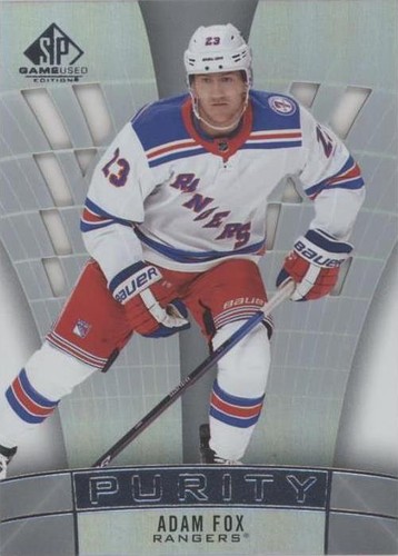 2021-22 Upper Deck SP Game Used - Adam Fox #P-13