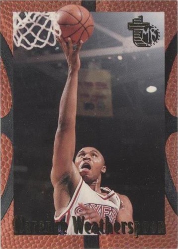 1994-95 Topps Embossed - Clarence Weatherspoon #73
