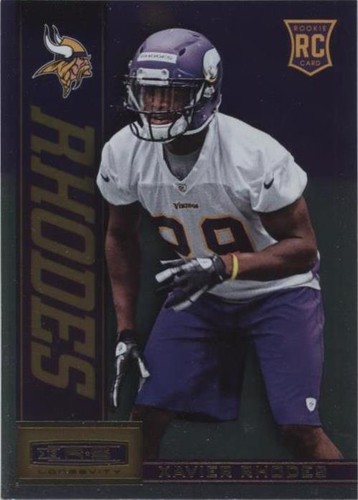2013 Panini Rookies & Stars Longevity Xavier Rhodes #198