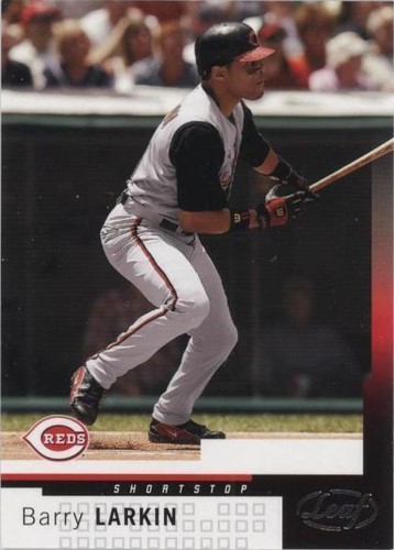 2004 Leaf - Barry Larkin #123