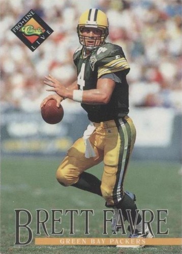 1994 Classic Pro Line Live Brett Favre #47