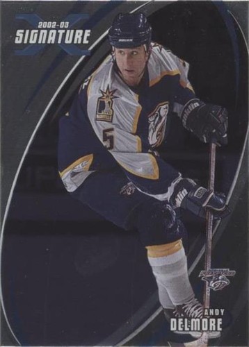 2002-03 In the Game Be A Player Signature Series - Andy Delmore #070