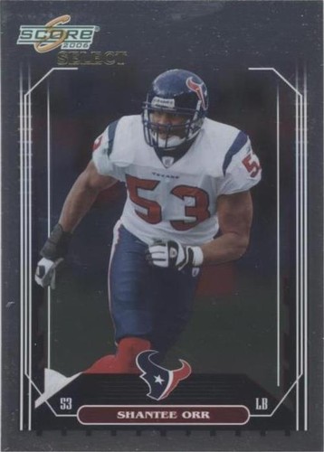 2006 Score Select Shantee Orr #303