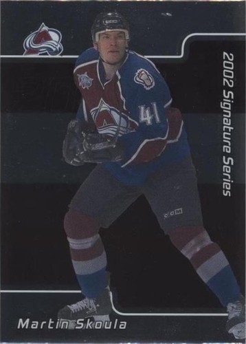 2001-02 In the Game Be A Player Signature Series - Martin Skoula #106