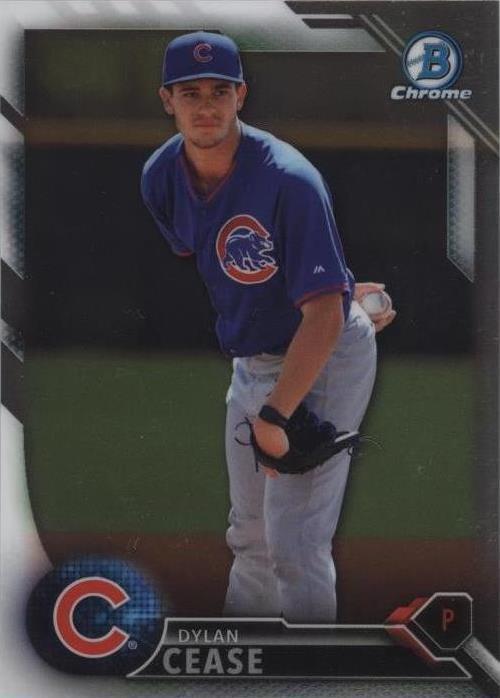 2016 Bowman Chrome - Dylan Cease #BCP171
