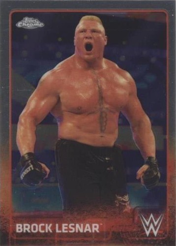 2015 Topps Chrome WWE - Brock Lesnar #12