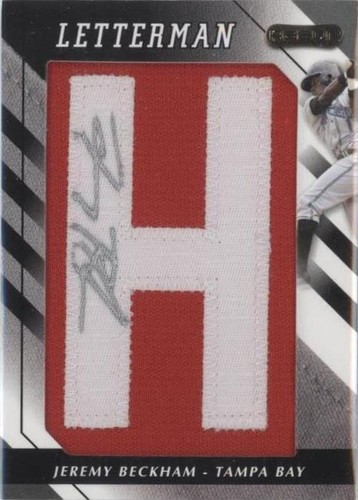 2008 Razor Letterman - Jeremy Beckham #JEB-H
