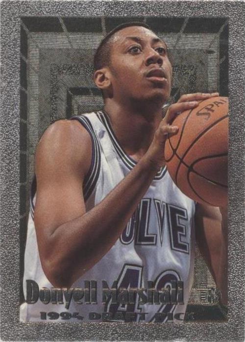 1994-95 Topps Embossed - Donyell Marshall #104