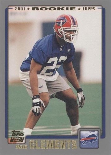 2001 Topps Nate Clements #341