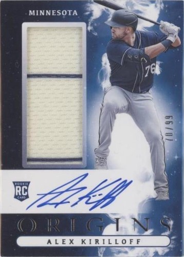 2021 Panini Chronicles - Alex Kirilloff #OJA-AK