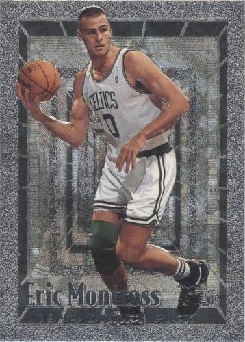 ERIC montross　NBA　プロバスケットボール　トレーディングカード SILVER 1994-95 Embossed Boston Celtics Basketball Card #109