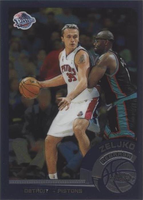 2002-03 Topps Chrome - Zeljko Rebraca #48
