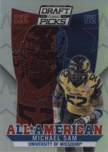 2015 Panini Prizm Collegiate Draft Picks Michael Sam #25