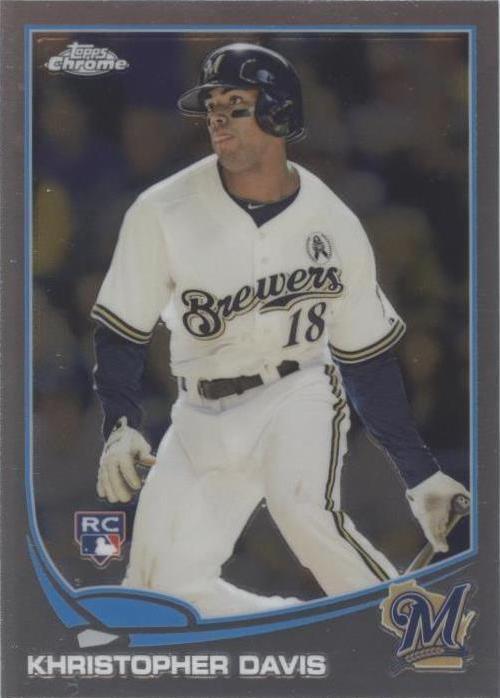 Topps Chrome 2013 - Khris Davis #22