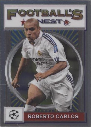 2021-22 Topps Finest Flashbacks UCL Roberto Carlos #96