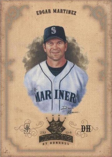 2004 Donruss Diamond Kings - Edgar Martinez #19