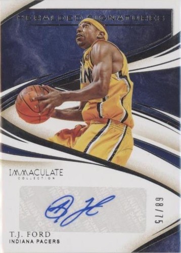 2019-20 Panini Immaculate Collection - T.J. Ford #HS-TJF