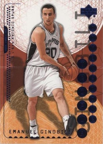 2003-04 Upper Deck Triple Dimensions - Manu Ginobili #78