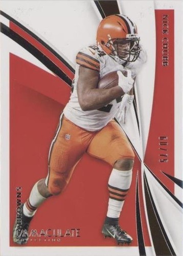 2021 Panini Immaculate Collection Nick Chubb #16