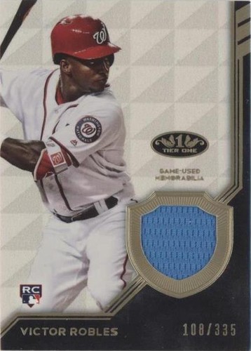 2018 Topps Tier One - Victor Robles #T1R-VR