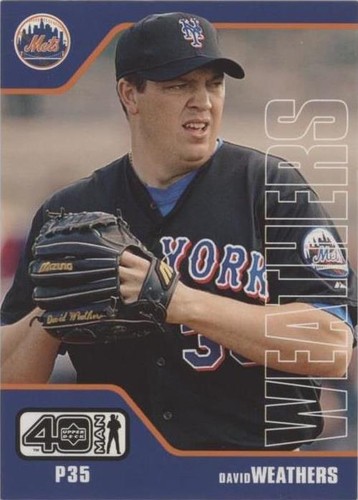 2002 Upper Deck 40 Man - Dave Weathers #816