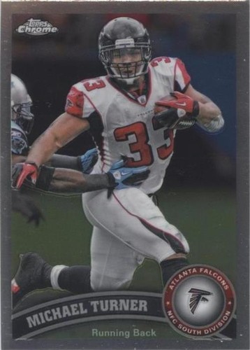 2011 Topps Chrome Michael Turner #190