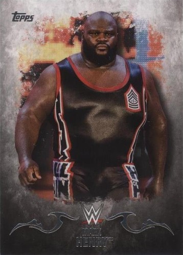 2016 Topps WWE Undisputed - Mark Henry #22