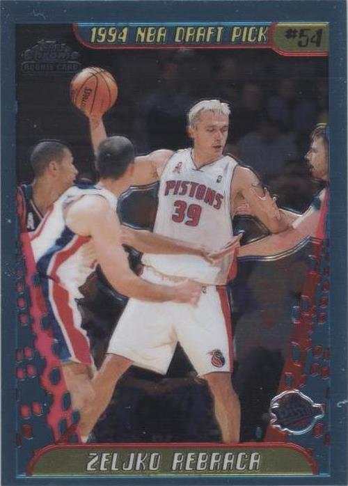 2001-02 Topps Chrome - Zeljko Rebraca #162