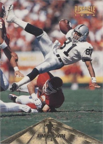 1996 Pinnacle Tim Brown #57