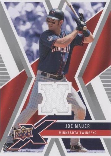 2008 Upper Deck X - Joe Mauer #UDXM-JM