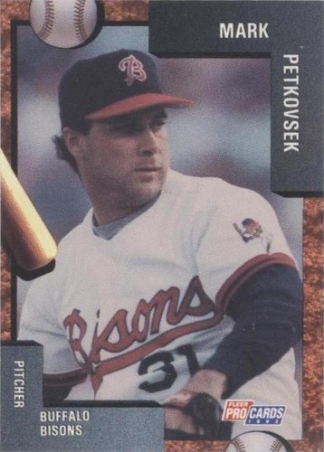 1992 Fleer ProCards Minor League - Mark Petkovsek #321