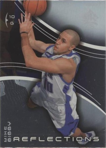 2003-04 Upper Deck Triple Dimensions - Mike Bibby #73