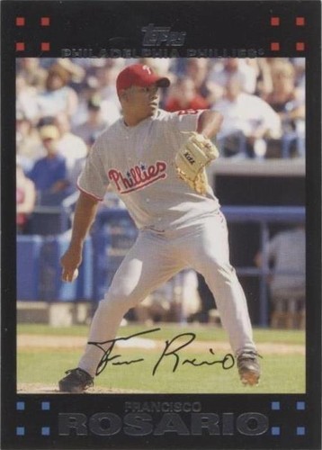 2007 Topps Updates & Highlights - Francisco Rosario #UH16