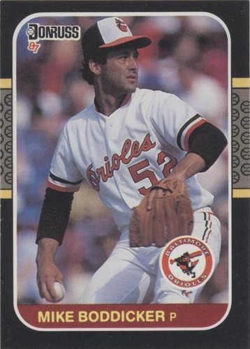1987 Donruss - Mike Boddicker #125