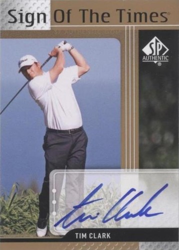 2012 SP Authentic - Tim Clark #ST-TC